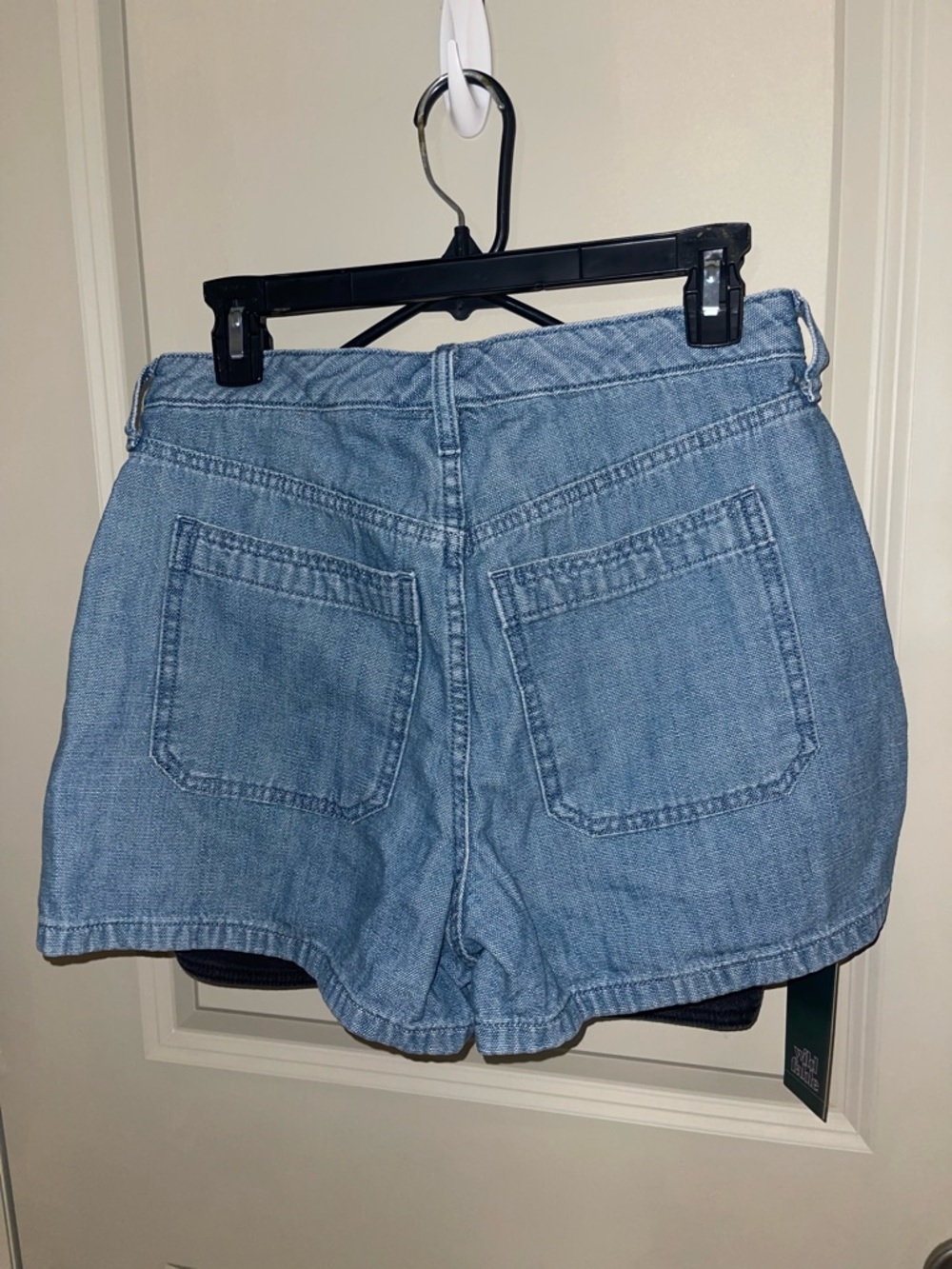 Universal Thread Blue Denim Utility Shorts - Picture 3 of 3